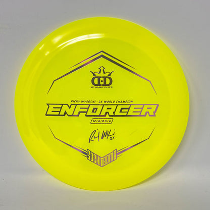 Dynamic Discs Lucid-Ice Enforcer (Ricky Wysocki Sockibomb Stamp)