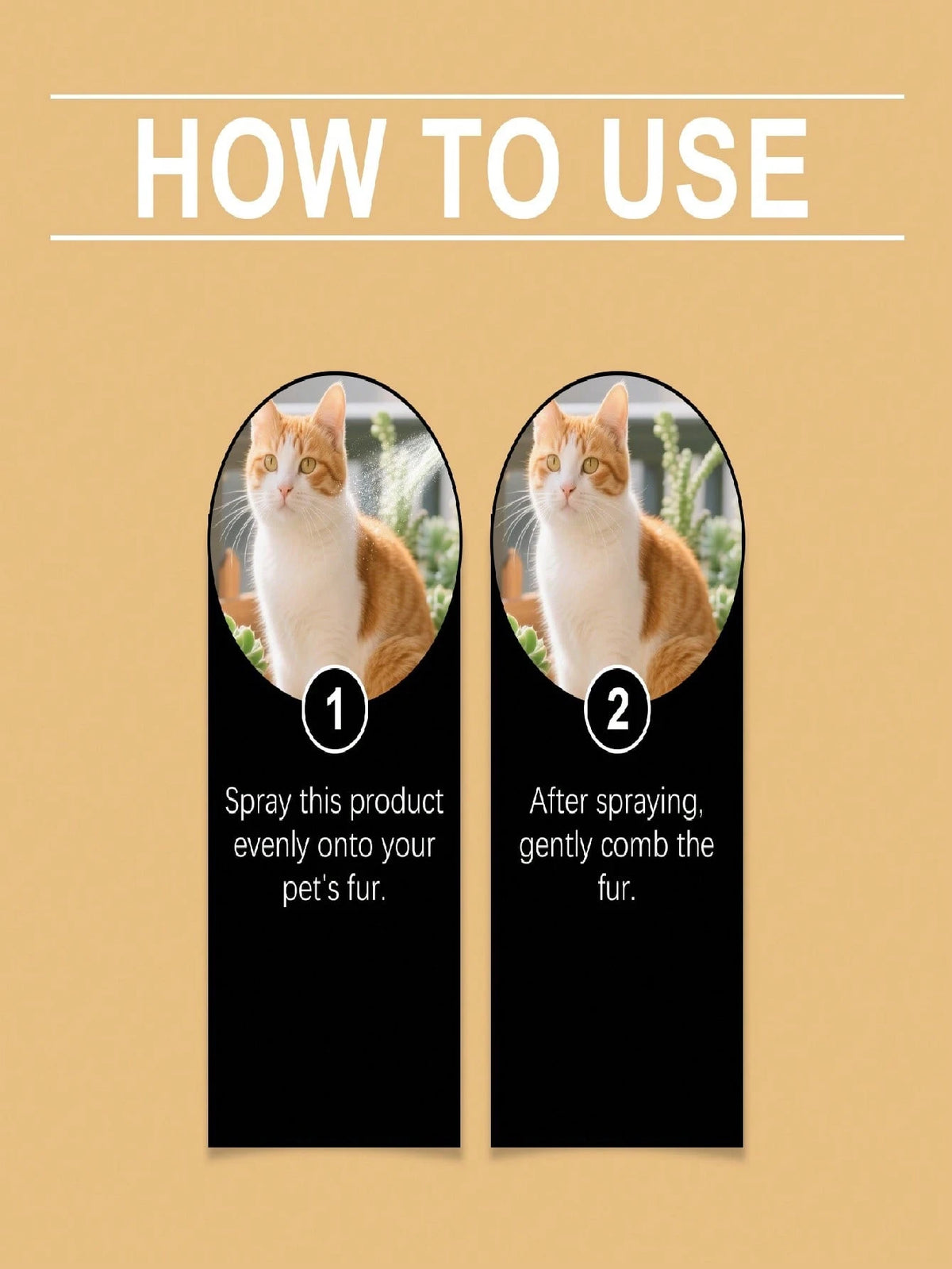 EelJoy Professional Pet Detangling Spray For Dogs & Cats, Instantly Removes Knots & Tangles, Suitable For Long-Haired Breeds! Nourishes Coarse Hair, Increases Shine & Luster, Reduces Shedding & Breaka