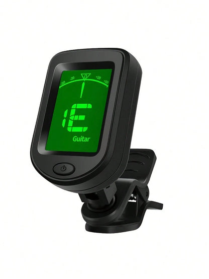 Electronic Tuner, Universal For Guitar And Ukulele, High-Precision Portable Tuning Meter, Durable & Compact Music Accessory, Essential For Music Enthusiasts