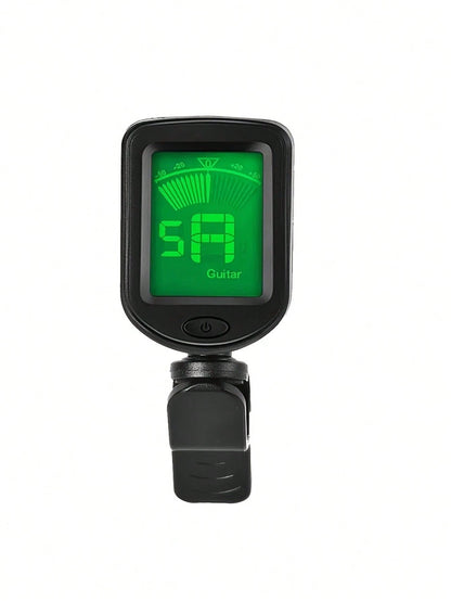 Electronic Tuner, Universal For Guitar And Ukulele, High-Precision Portable Tuning Meter, Durable & Compact Music Accessory, Essential For Music Enthusiasts