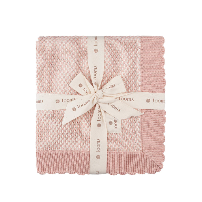 Ely's & Co. Bubble Knit Blanket