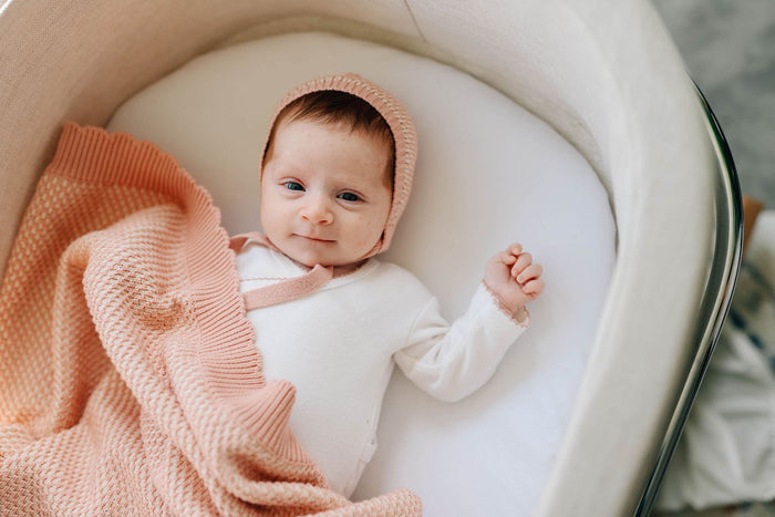 Ely's & Co. Bubble Knit Blanket