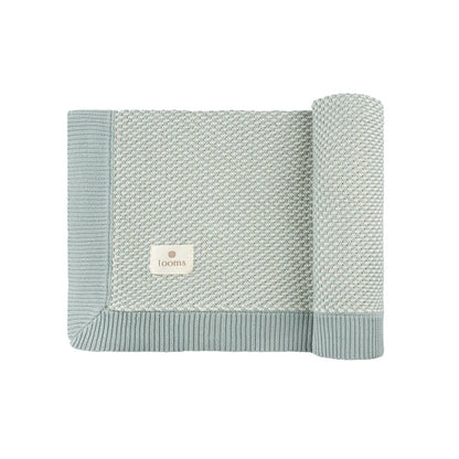 Ely's & Co. Bubble Knit Blanket