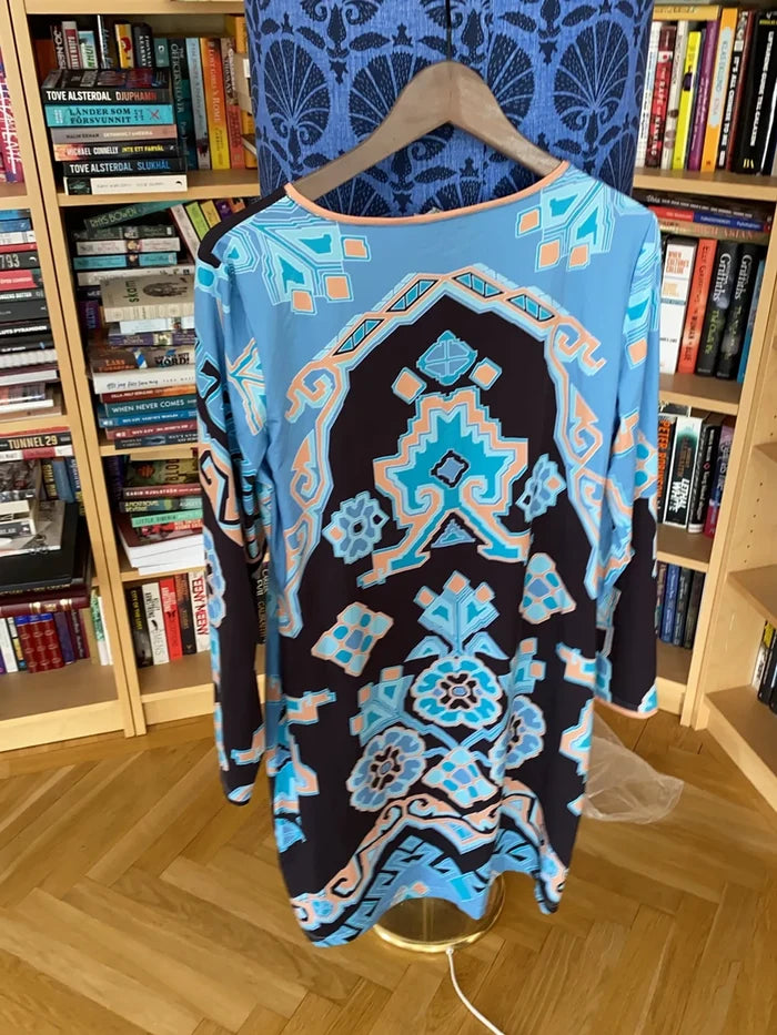 Emilio Pucci-sidenklänning