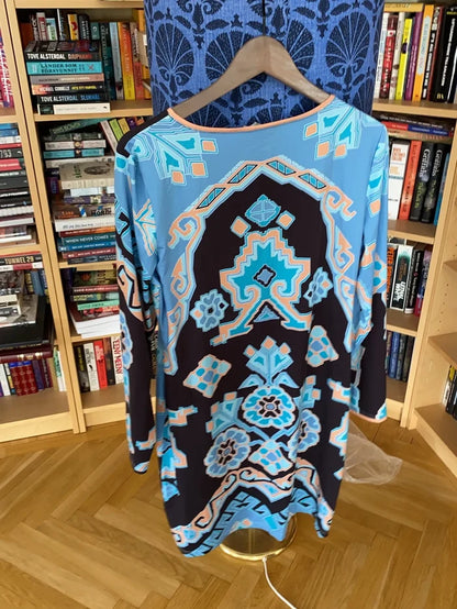 Emilio Pucci-sidenklänning