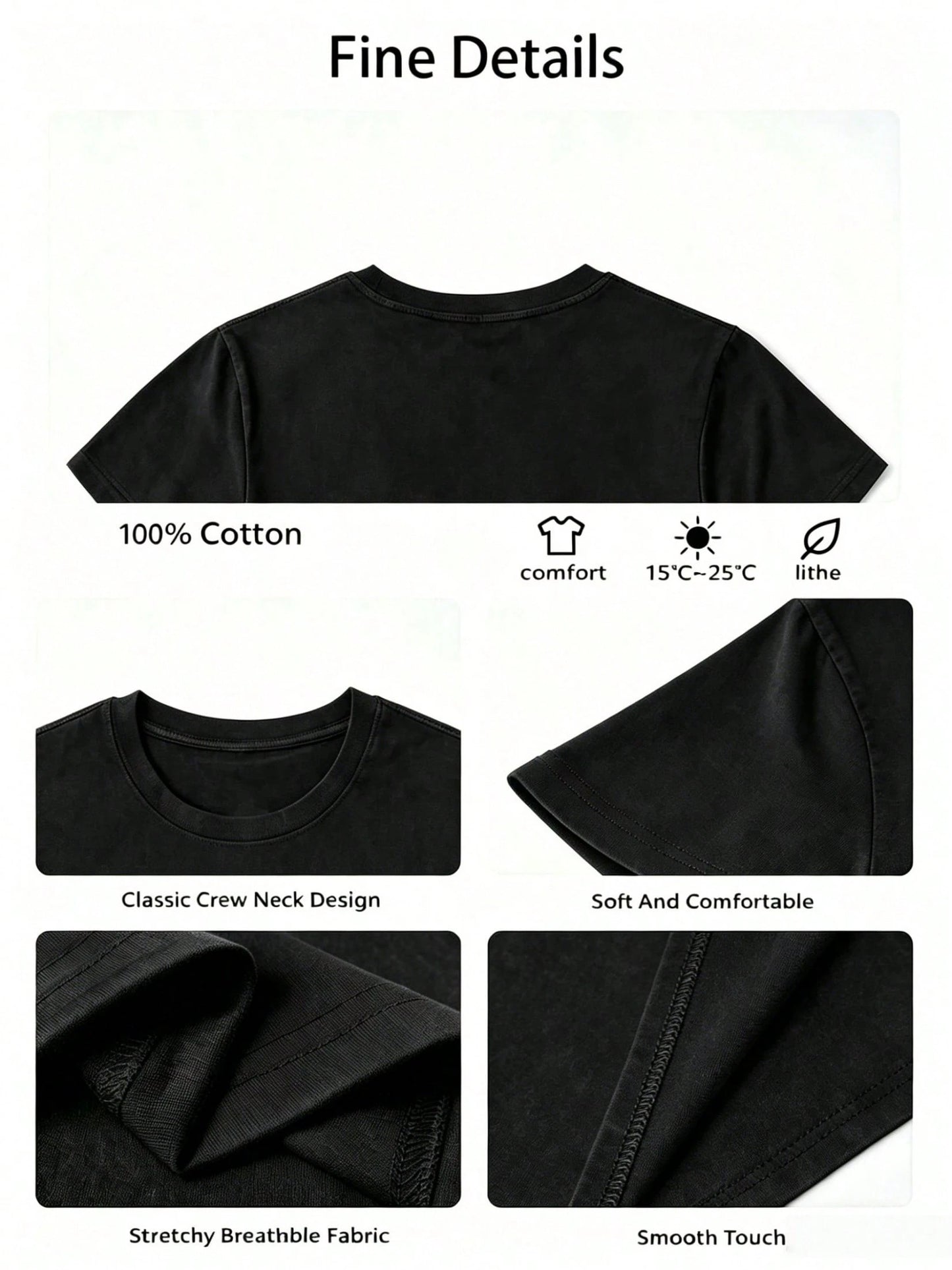 Essential Basic,Saints Global With Praying Figure And Faith Over Fear Mens Distressed Graphic Tee- Gothic-Inspired Crew Neck Hip Hop Streetwear With