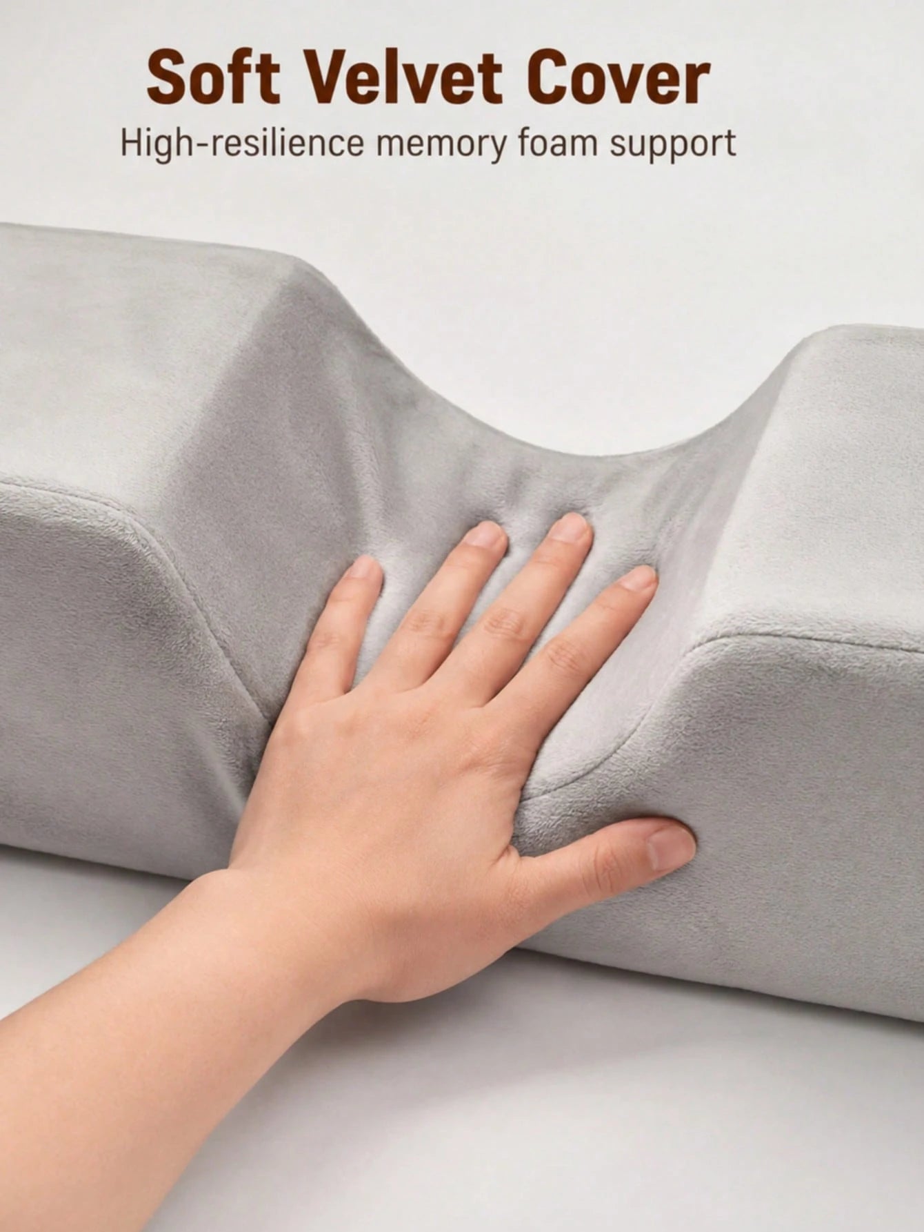 Eyelash Salon Neck Pillow, Comfortable Velvet Memory Foam Pillow, Eyelash Extension Beauty Neck Protection Pillow