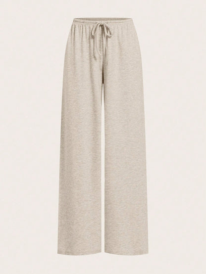 EZwear 2 Colors Women Drawstring Waist Loose Casual Wide Leg Pants Lounge Comfy Pants,Fall,Fall Clothes For Women,Winter