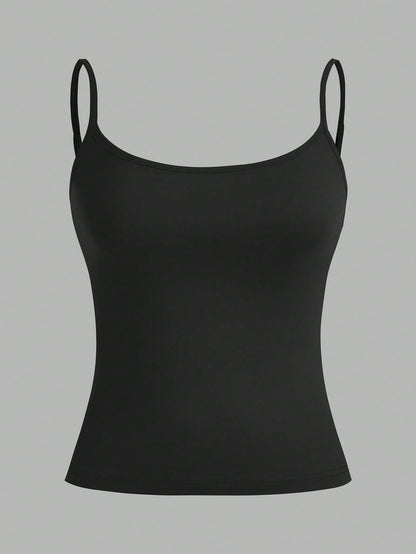 EZwear 3pcs Casual Camisole Set, Versatile Sexy Slim Fit Tank Top For Women, Suitable For Summer