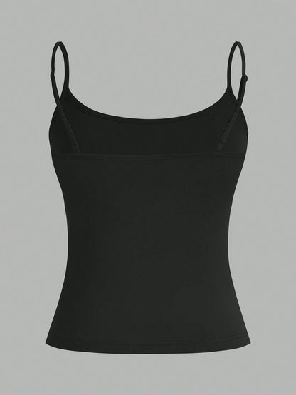 EZwear 3pcs Casual Camisole Set, Versatile Sexy Slim Fit Tank Top For Women, Suitable For Summer