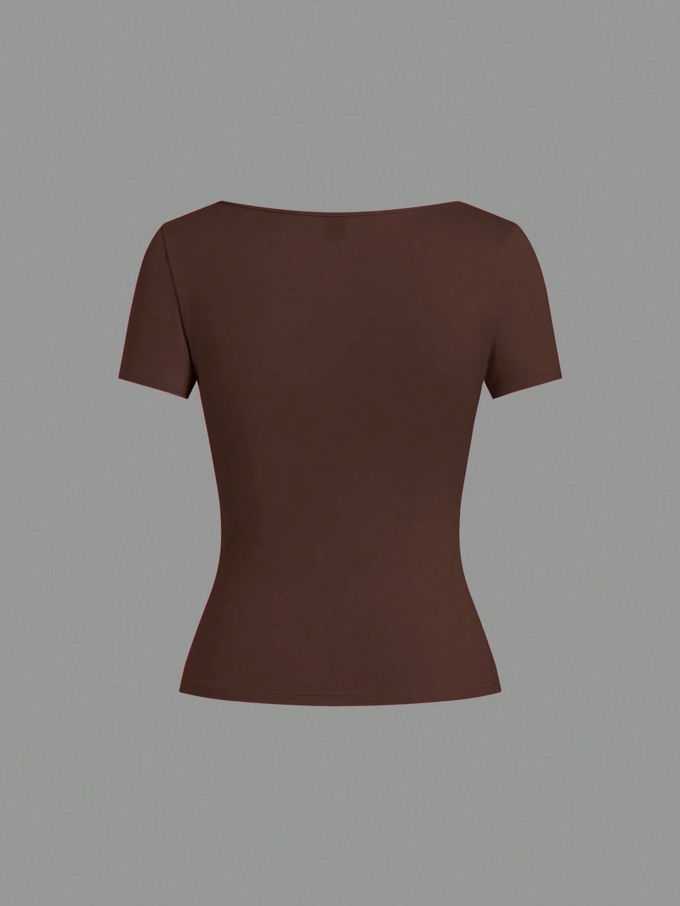 EZwear 5pcs/Set Assorted Color Knit Women T-Shirts
