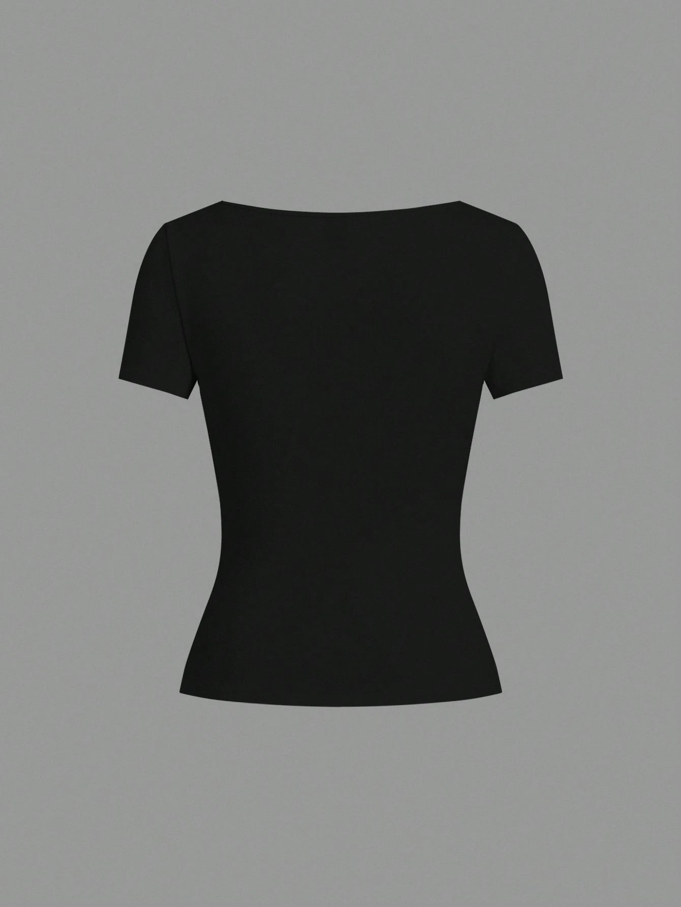 EZwear 5pcs/Set Assorted Color Knit Women T-Shirts