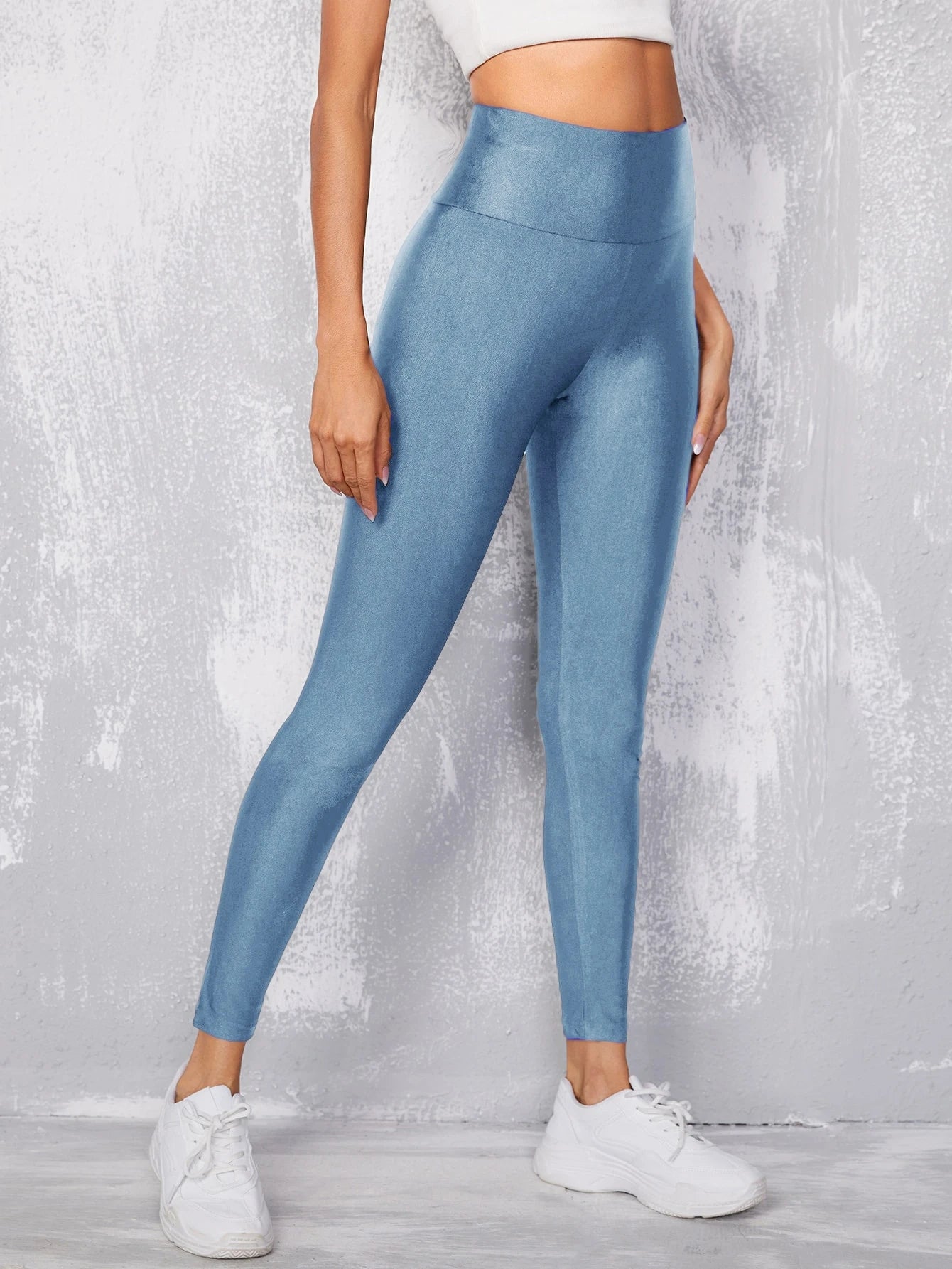 EZwear Wide Waistband Leggings