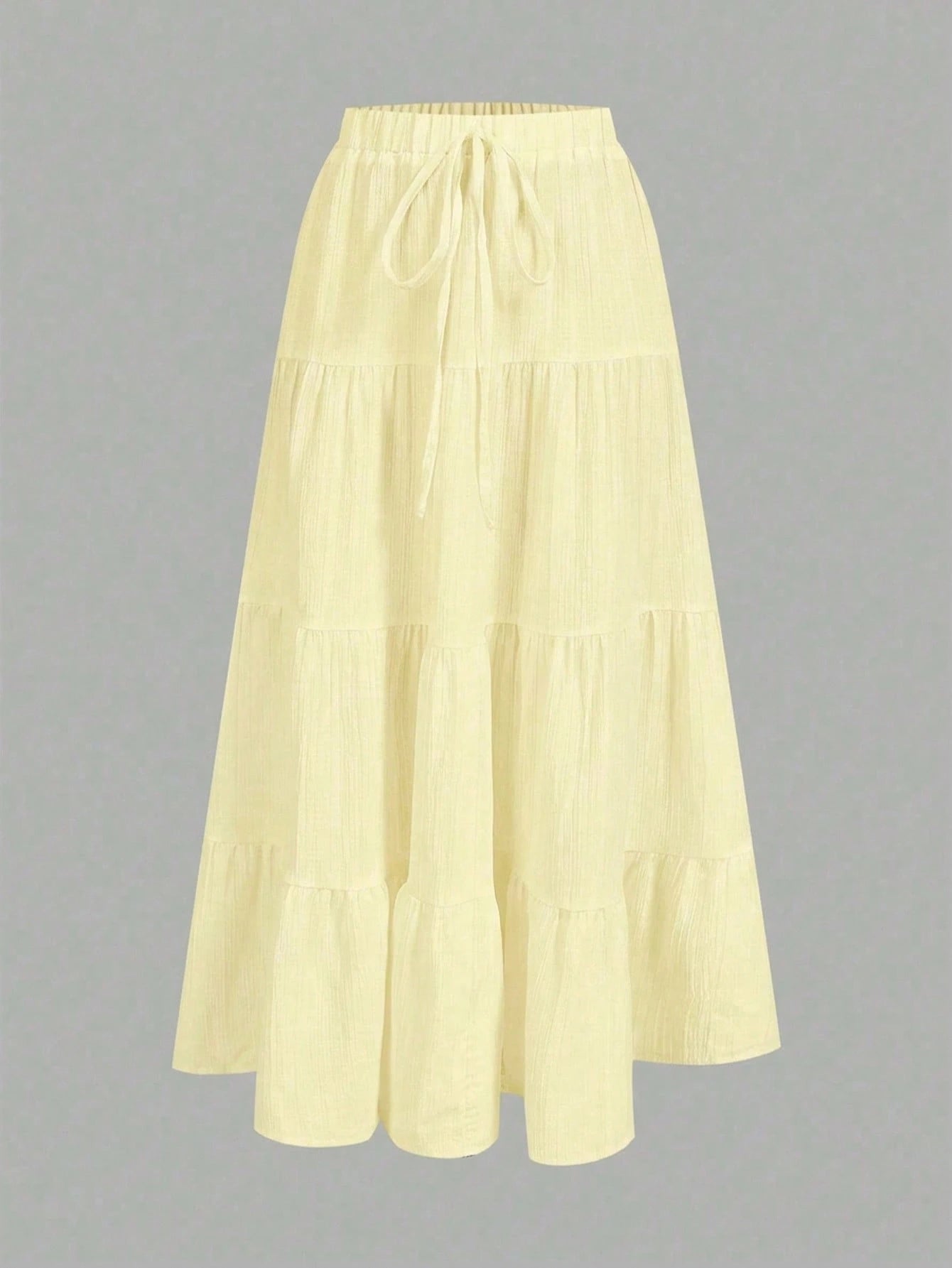EZwear Women's Casual Vacation Multi-Layer Cake Skirt, Suitable For Summer