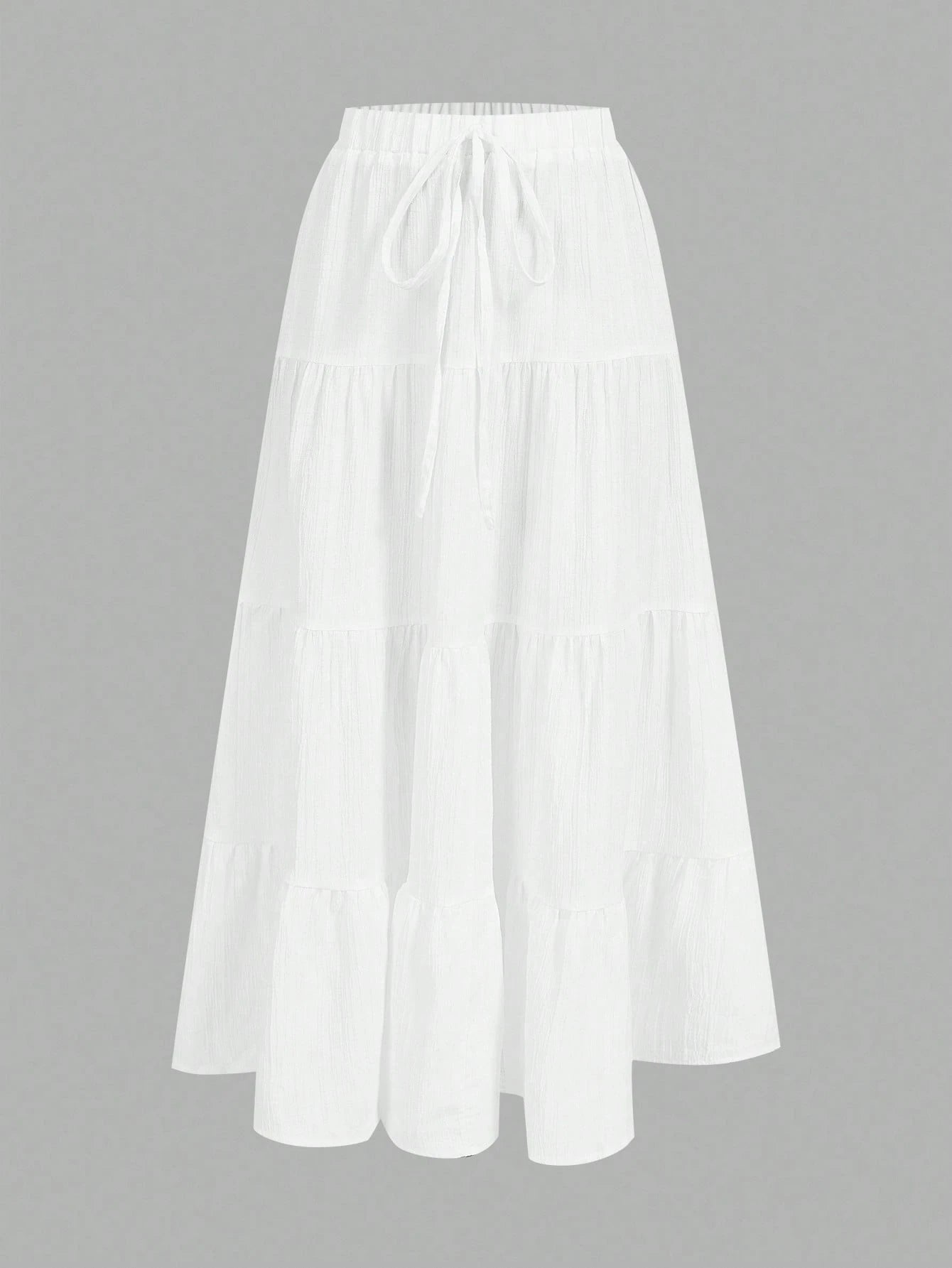 EZwear Women's Casual Vacation Multi-Layer Cake Skirt, Suitable For Summer
