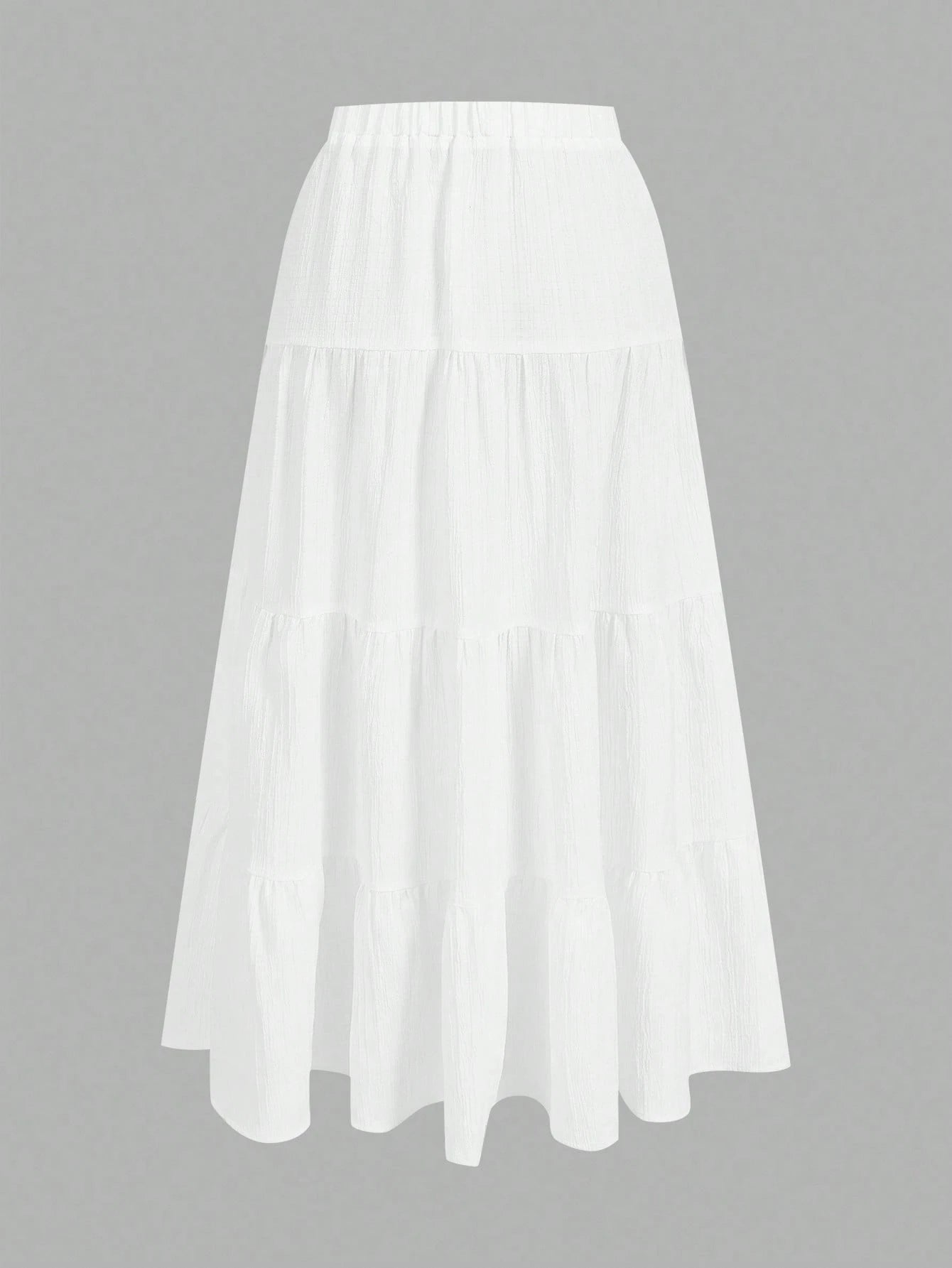 EZwear Women's Casual Vacation Multi-Layer Cake Skirt, Suitable For Summer