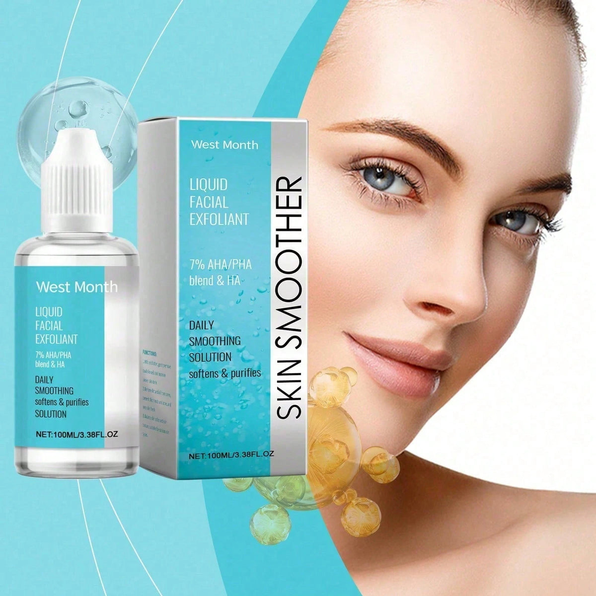 Facial Exfoliating Essence Gently Cleanses Facial Exfoliating Pores And Smooths Skin