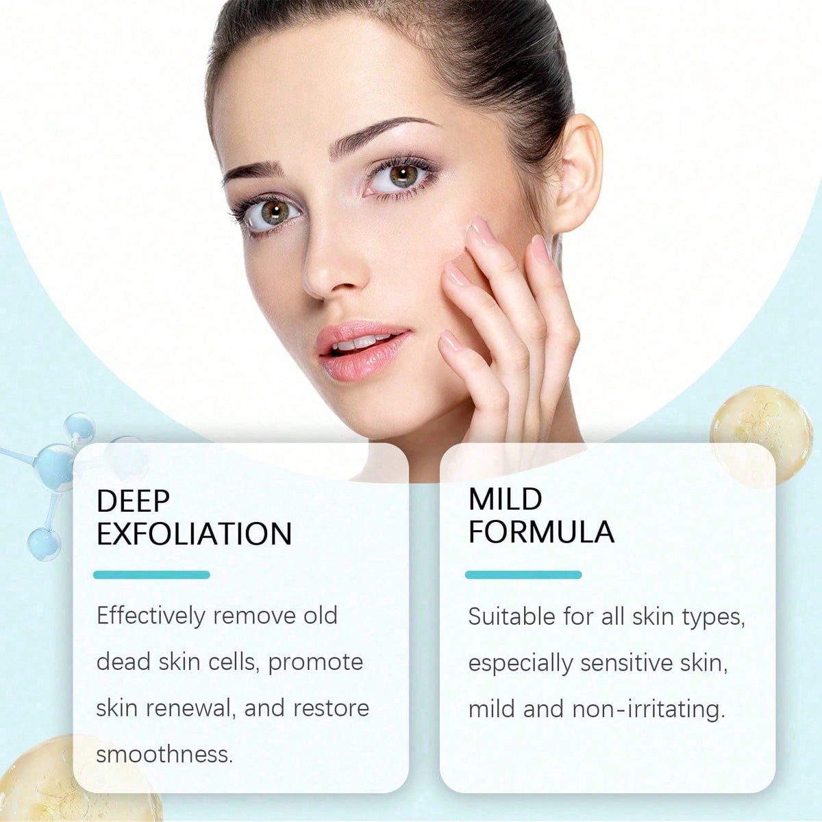 Facial Exfoliating Essence Gently Cleanses Facial Exfoliating Pores And Smooths Skin