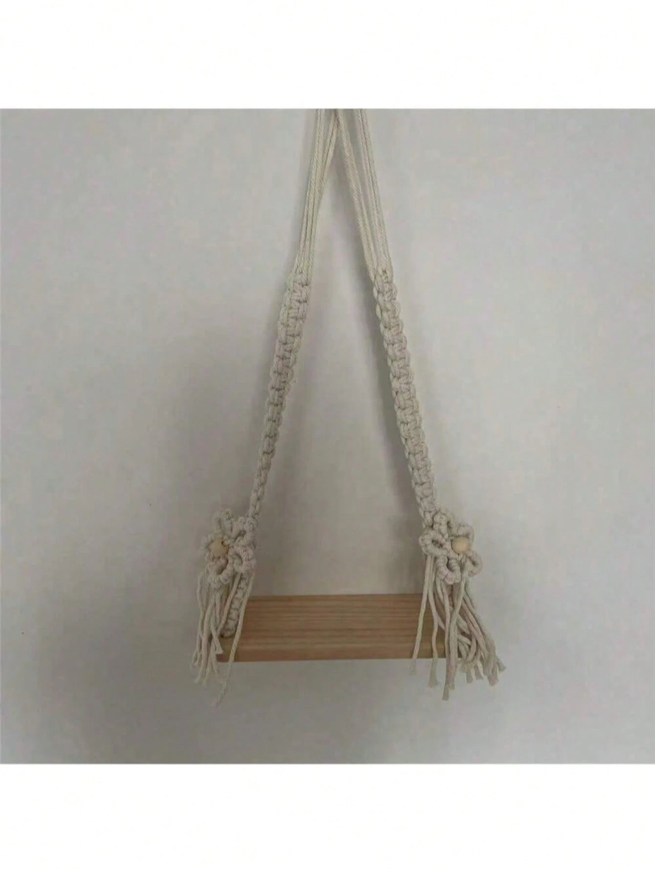 Fashion Newborn Photography Props Wooden Baby Swing Posing Accessories For Boy Girl Macrame Swing Posing Photo Props Swing