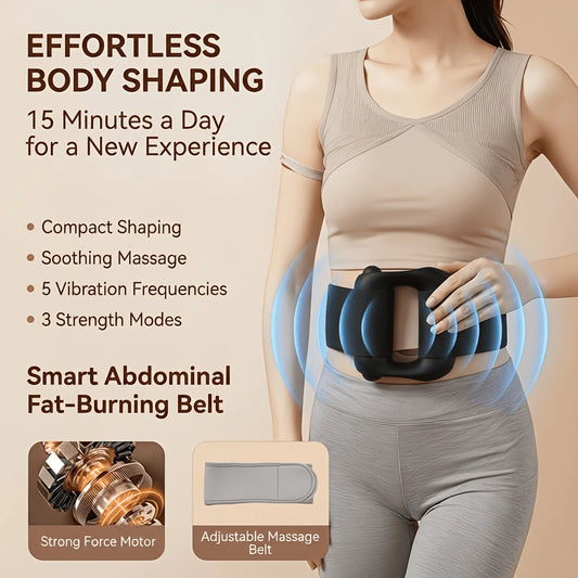 [Fat-Burning Massager Ring] Mini Waist Fascia Massager Ring|-Burning And Muscle-Relaxing With Multiple Functions Such As Full-Body Massage, Relaxation, Fitness Relax, And Back Massage- Perfect Gift