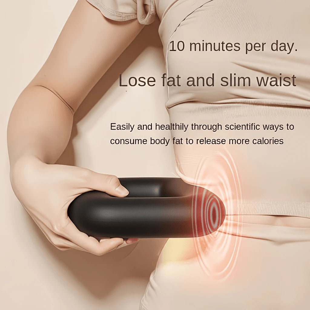 [Fat-Burning Massager Ring] Mini Waist Fascia Massager Ring|-Burning And Muscle-Relaxing With Multiple Functions Such As Full-Body Massage, Relaxation, Fitness Relax, And Back Massage- Perfect Gift