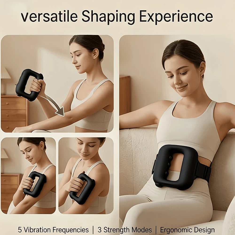 [Fat-Burning Massager Ring] Mini Waist Fascia Massager Ring|-Burning And Muscle-Relaxing With Multiple Functions Such As Full-Body Massage, Relaxation, Fitness Relax, And Back Massage- Perfect Gift