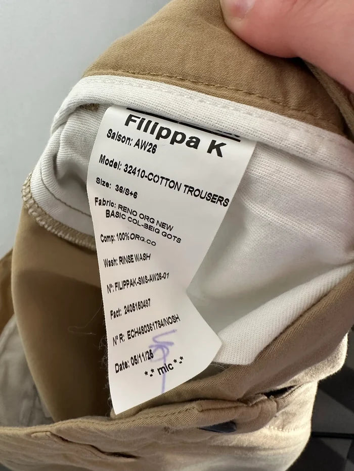 Filippa K Cotton-byxor NWT