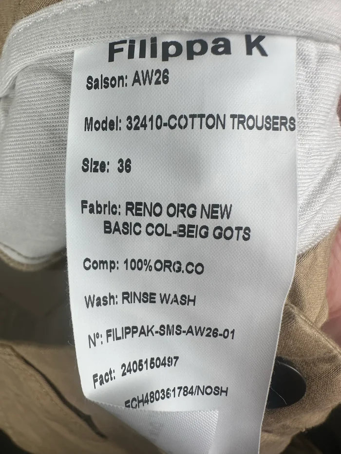 Filippa K Cotton-chinos NWT