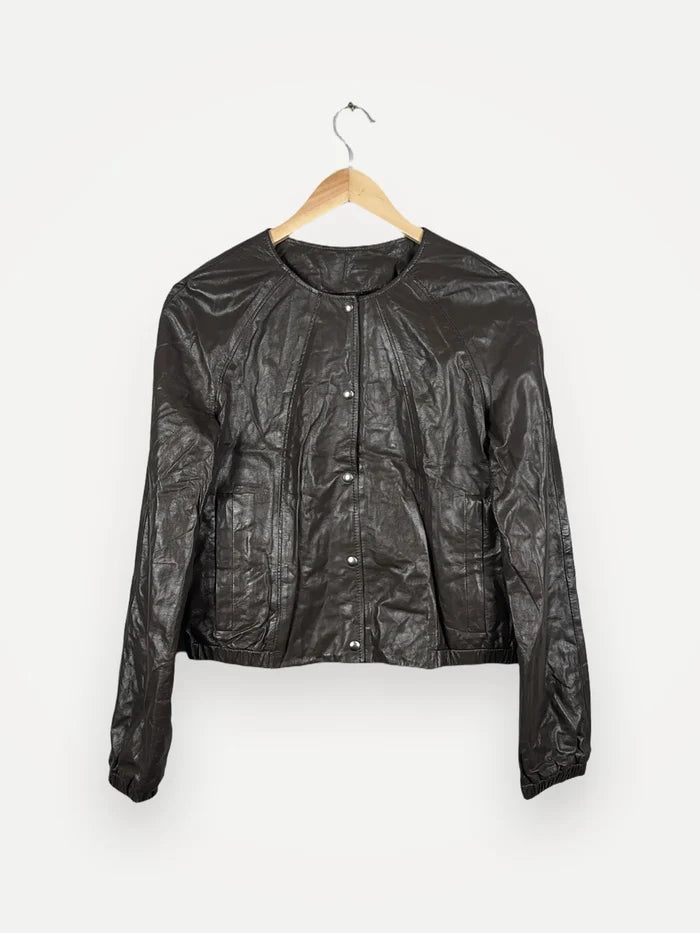 Filippa K Leather Bomber-skinnjacka NWT