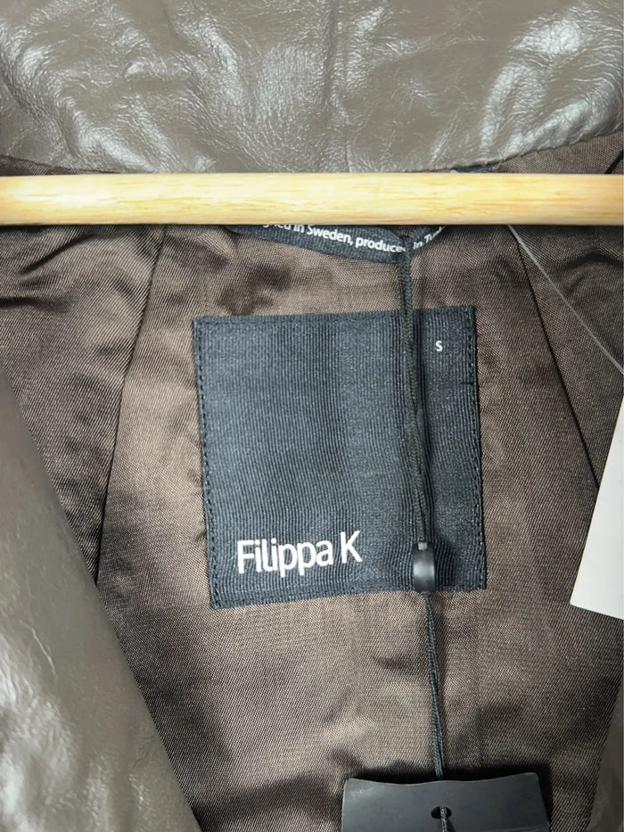 Filippa K Leather Bomber-skinnjacka NWT