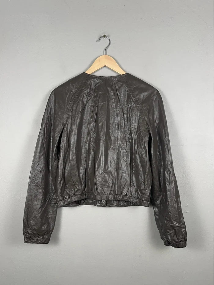 Filippa K Leather Bomber-skinnjacka NWT