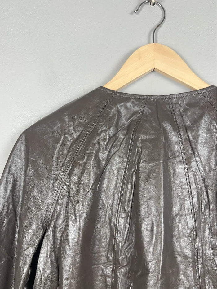 Filippa K Leather Bomber-skinnjacka NWT