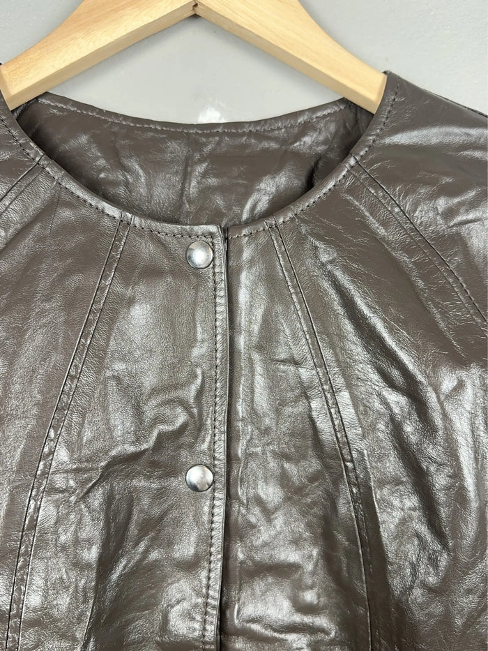 Filippa K Leather Bomber-skinnjacka NWT