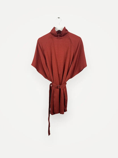 Filippa K Zip Collar Belt-sidenblus