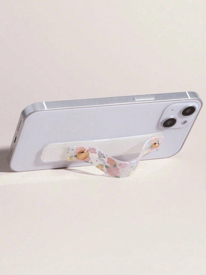 Finger Grip Phone Holder, Retractable Universal Solid Color Heart-Shaped Phone Stand Suitable For All Smartphones Compatible With IPhone, Android Phone, Gift For Birthday, Family, Friends Gifts Birthd
