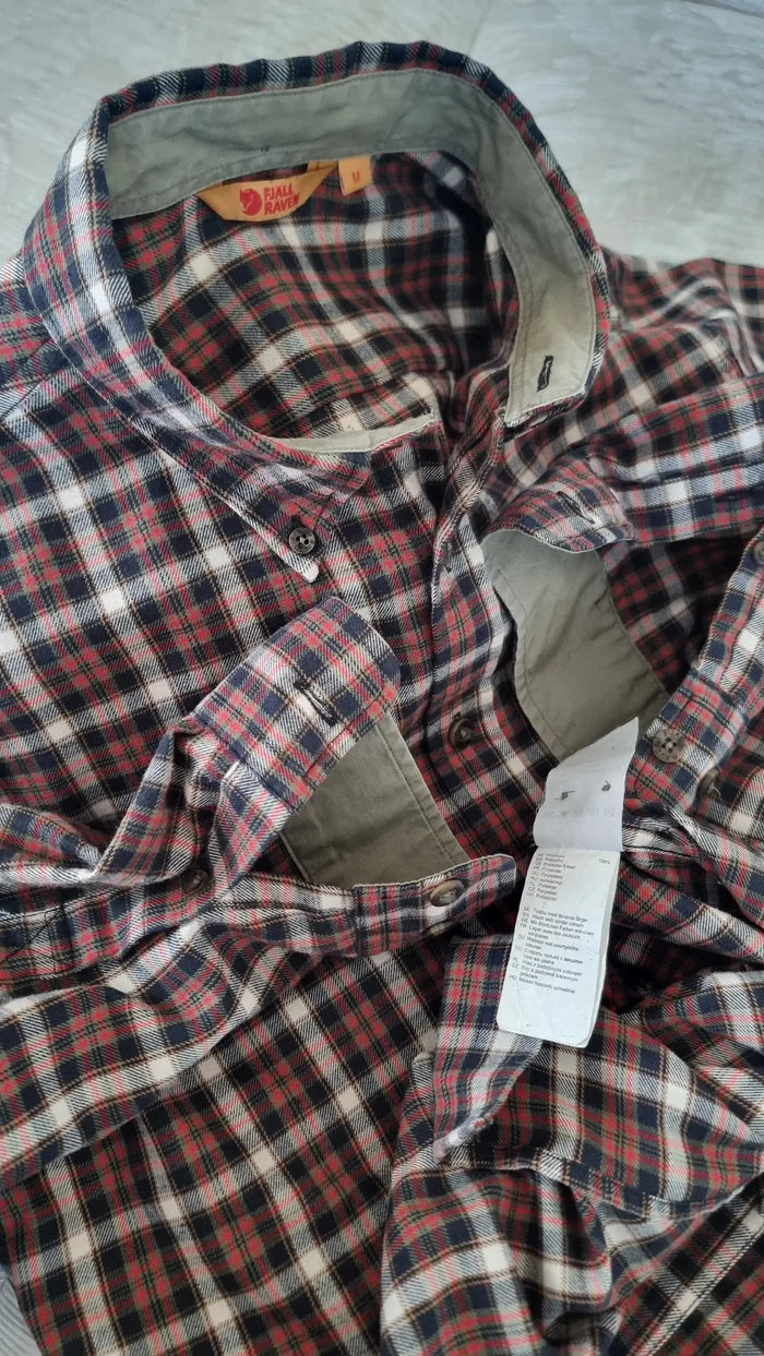 Fjällräven Stig Flannel Slim Fit-skjorta