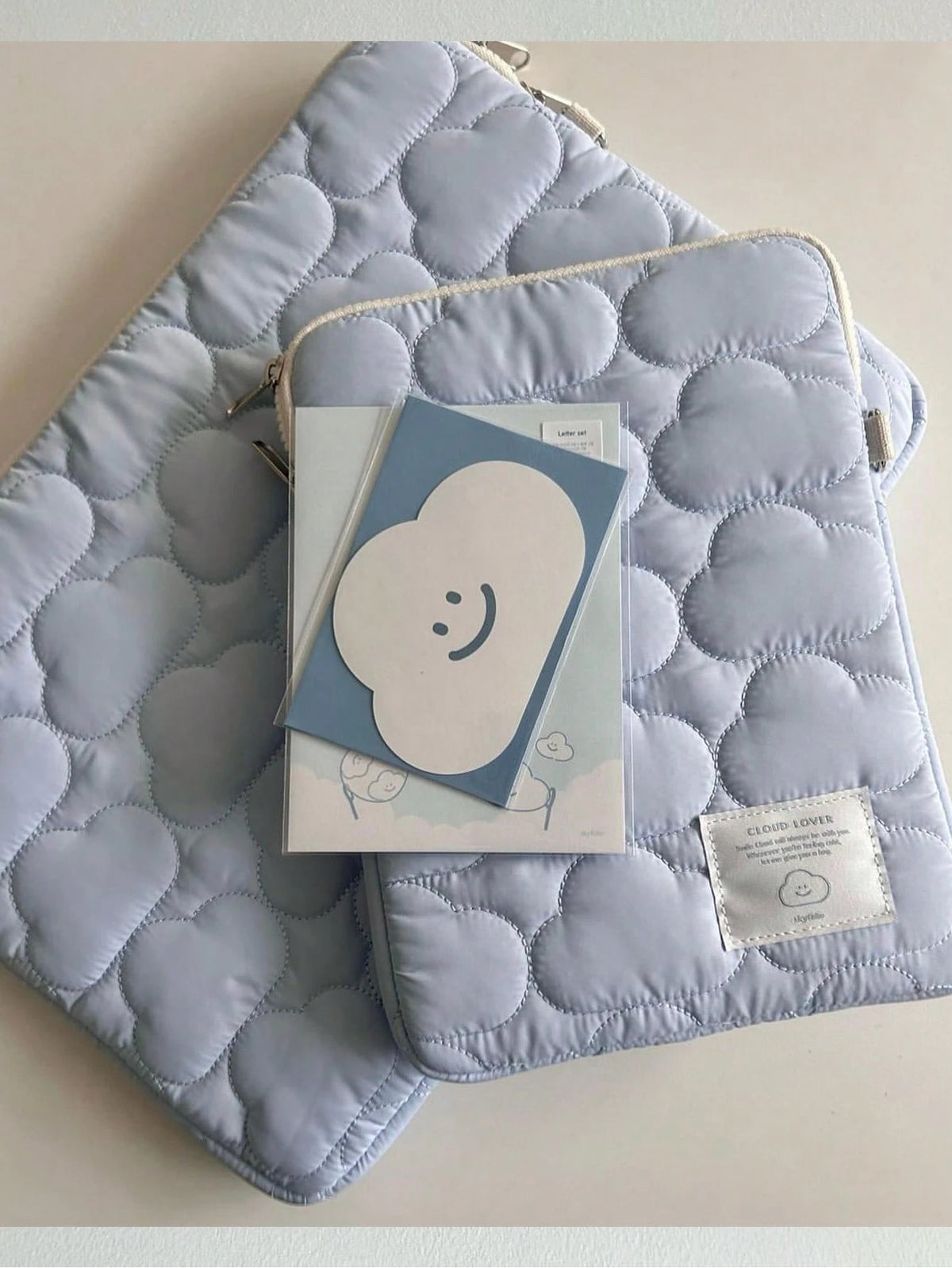 Fluffy Cloud-Like Soft Laptop Sleeve Bag, Cute Clean, Travel, Portable, Lightweight, Durable, Stylish, For Home, For Outdoor, Travel Essentials