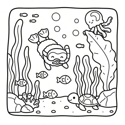 Fluffy Fantasy: Adult And Teen Coloring Book Featuring Adorable Animals In Whimsical Scenes, Helpful For Stress Relief. Great As Easter, Mother's Day, Father's Day, Back To School, And Birthday Gifts.