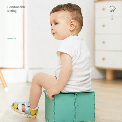 Foldable Portable Children's Potty, Car Toilet, Baby Urinal Pot, Toddler Urinal For Boys And Girls, Travel Potty