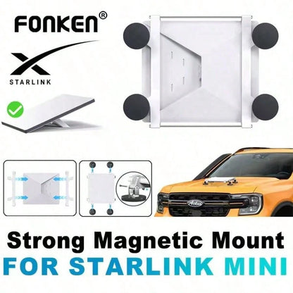 Fonken Magnetic Mount Car Sunroof Rear Window Bracket For Starlink Mini Accessories