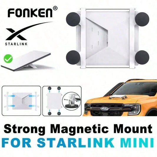Fonken Magnetic Mount Car Sunroof Rear Window Bracket For Starlink Mini Accessories