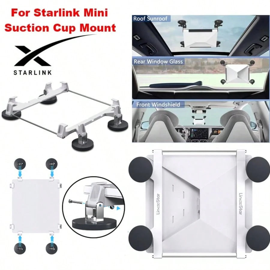 Fonken Magnetic Mount Car Sunroof Rear Window Bracket For Starlink Mini Accessories