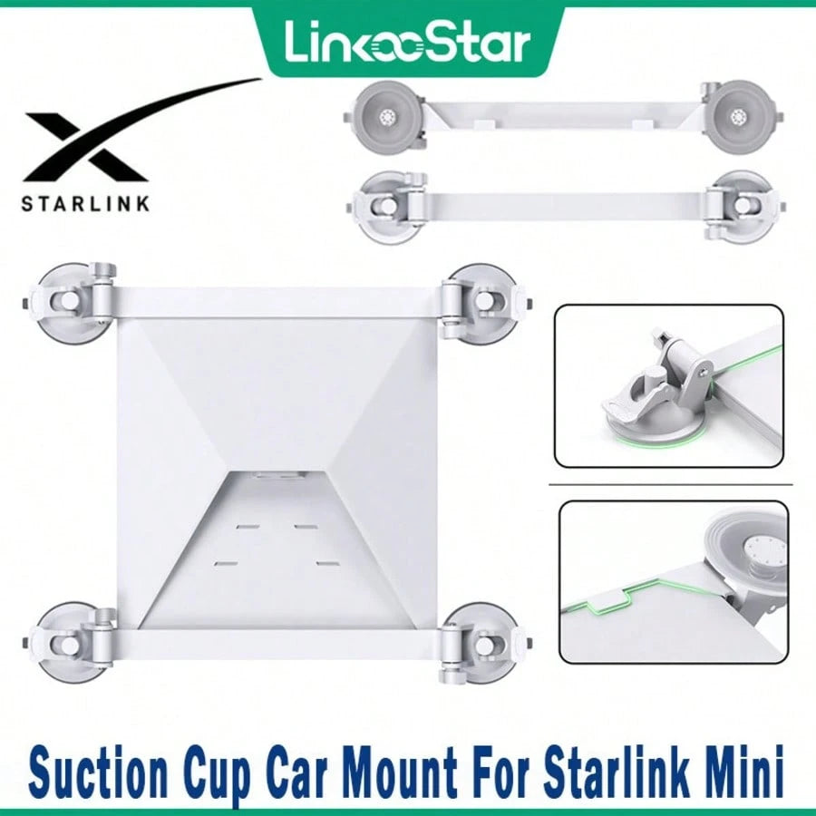 For Starlink Mini Sunroof Suction Cup Car Mount Car Suction Cup Bracket Navigation For Starlink Mini Sunroof Suction Cup Car