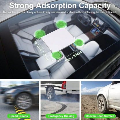 For Starlink Mini Sunroof Suction Cup Car Mount Car Suction Cup Bracket Navigation For Starlink Mini Sunroof Suction Cup Car