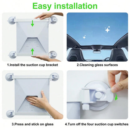 For Starlink Mini Sunroof Suction Cup Car Mount Car Suction Cup Bracket Navigation For Starlink Mini Sunroof Suction Cup Car
