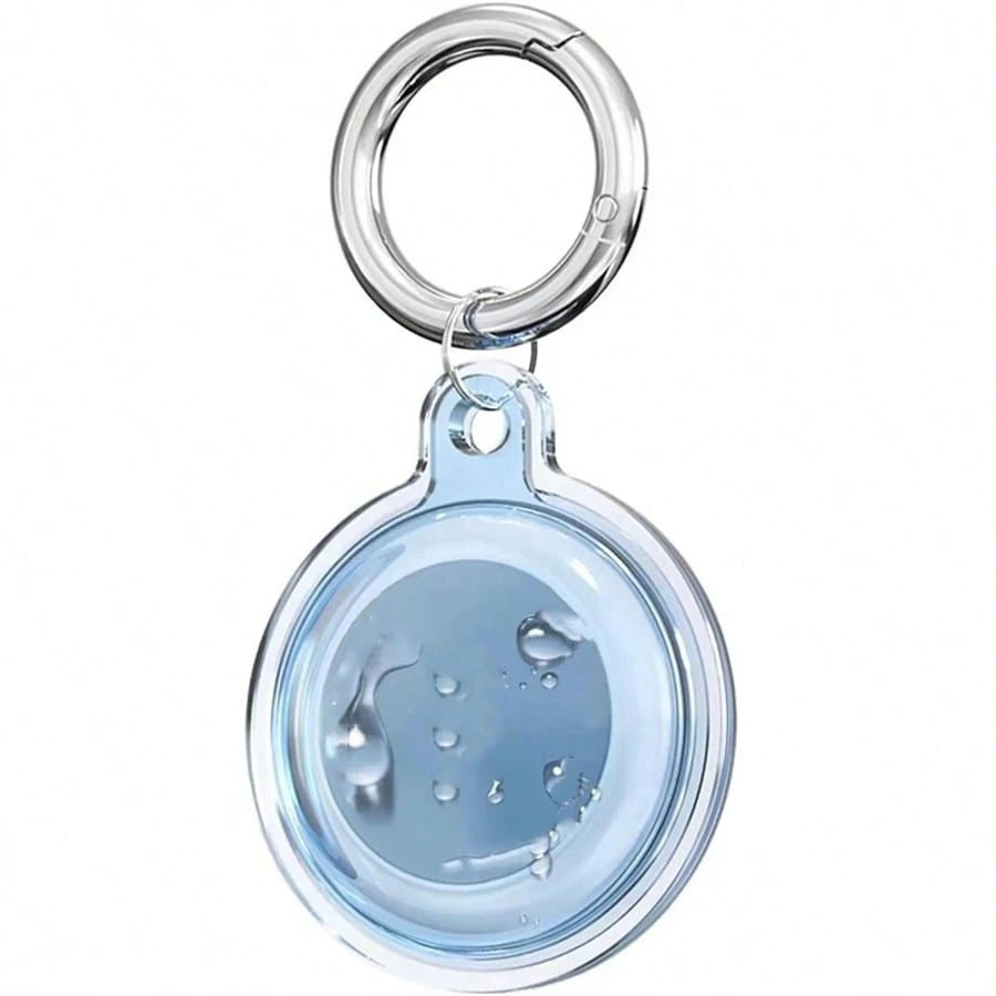 Full Protective Case Keychain Compatible With Apple AirTag Pet Dog Cat Collar Finder Tracking Accessories Soft Shell