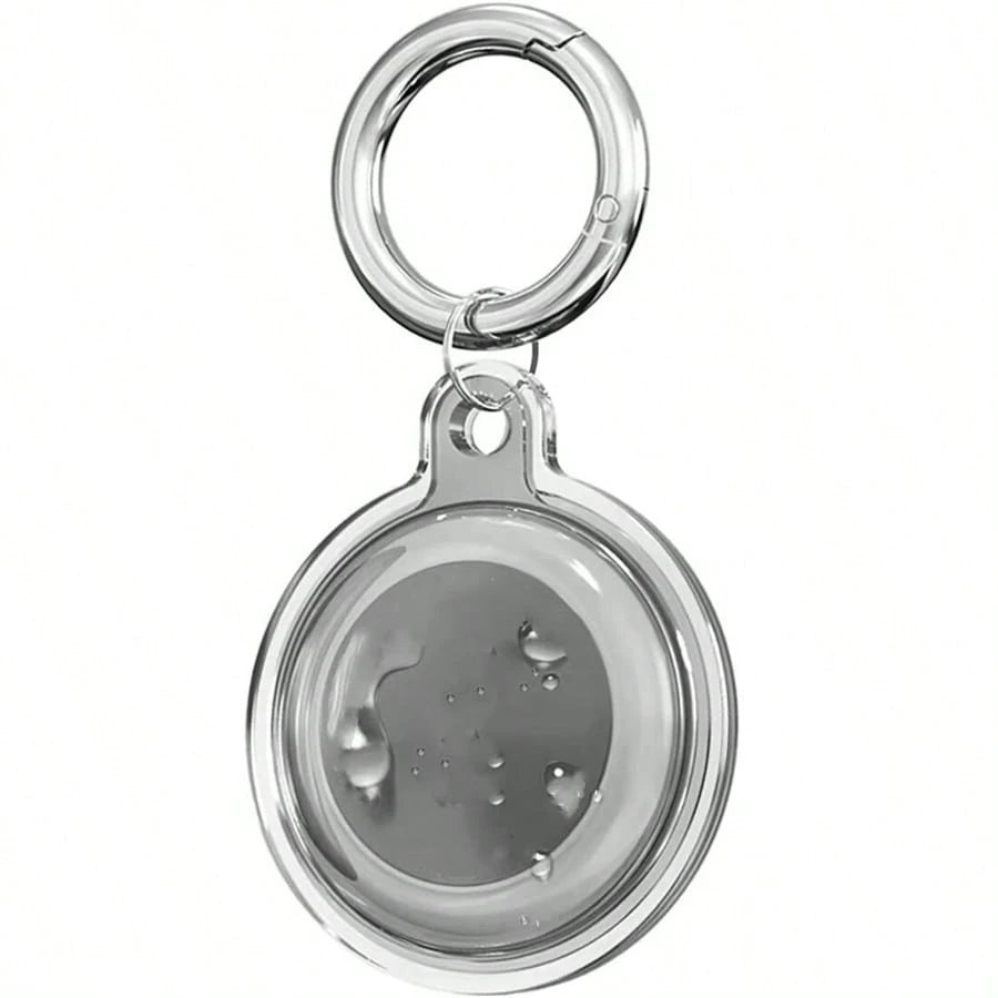 Full Protective Case Keychain Compatible With Apple AirTag Pet Dog Cat Collar Finder Tracking Accessories Soft Shell