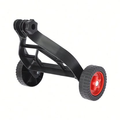 Futchoy Lawn Mower Auxiliary Wheel Plastic Support Wheel Mower Support Wheels Load 7kg