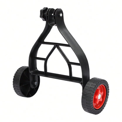 Futchoy Lawn Mower Auxiliary Wheel Plastic Support Wheel Mower Support Wheels Load 7kg