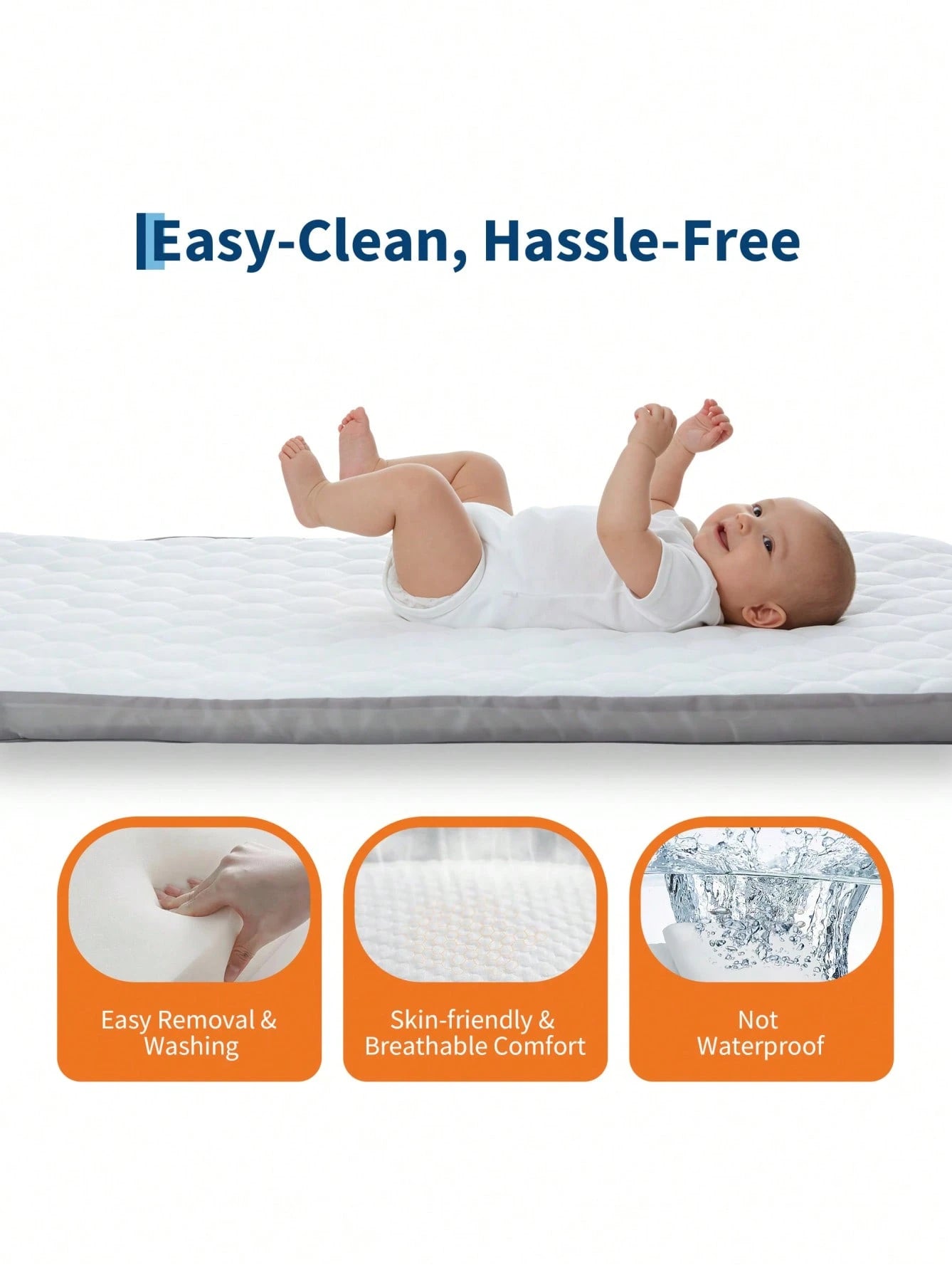 Gaderth Baby Bassinet Bedside Sleeper, 3-In-1 Portable Newborn Crib With 6-Height Adjustable For Night Feeding, Full-Mesh Sides, Cozy Mattress &Storage Basket